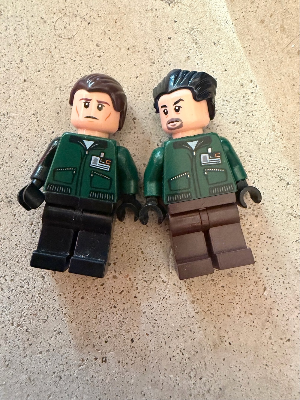 LEGO LexCorp Henchman minifigures Superman Batman
